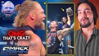 UNBELIEVABLE After Smackdown🤯....Brock Lesnar, AJ Lee, John Cena, Official Contract Signed