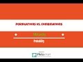 Permutations and Combinations Concepts