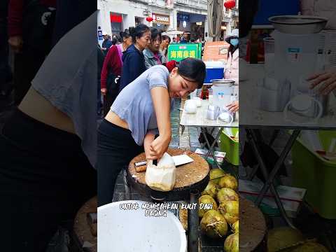 Kelapa muda segar tanpa pecah #shorts #shortsvideo