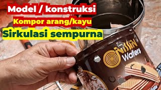 Kompor arang sirkulasi sempurna...link diskripsi