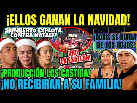 Exatlón México 💥 HUMBERTO EXPLOTA CONTRA NATALY 😱 ELLOS GANAN LA NAVIDAD ✅ AVANCE CAP 56 #exatlón