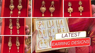 Latest Gold Earrings design 2024 || Jupiter Gems & Jewellers #goldjewellery #golddesigns  #viral