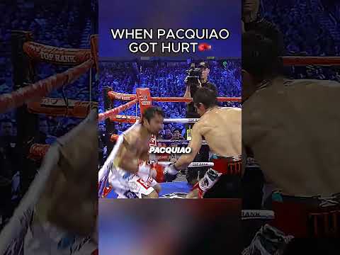 When Pacquiao Got Hurt By A Bodyshot