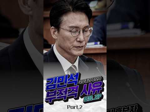 김민석 국무총리 후보자 부적격 사유 모음.ZIP PART2