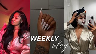 living alone | calm days at home + a rainy day + cleaning + self care + etc