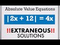 Understanding Absolute Value Equations