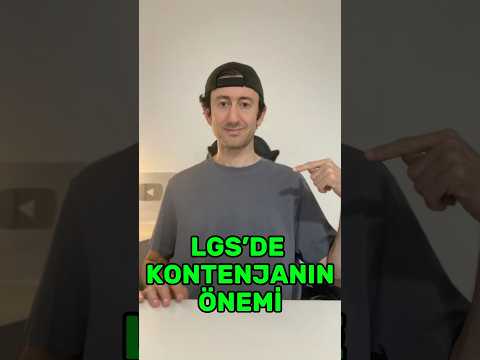 LGS’DE KONTENJANIN ÖNEMİ