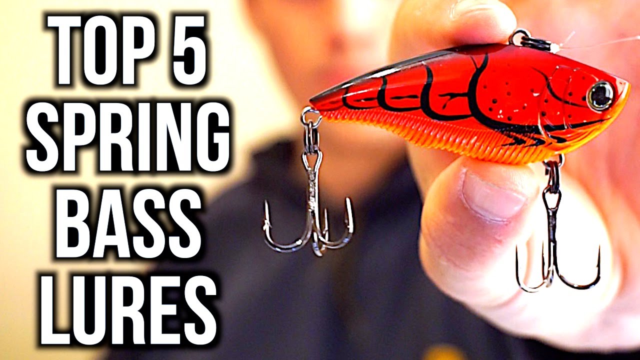 TOP 5 SPRING BASS FISHING LURES - Bass Fishing Tips