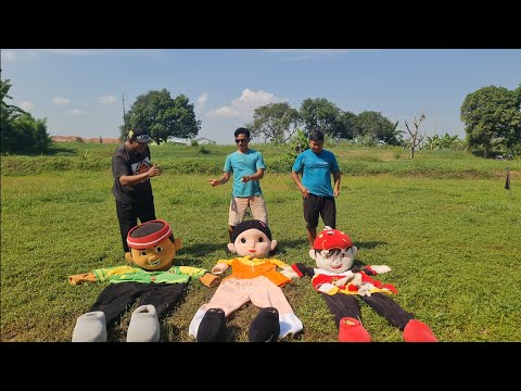 BADUT BOBOIBOY BADUT GOPAL BADUT SQUIDGAME LOMBA PAKAI KOSTUM SAMBIL JOGET ASYIK BANGET