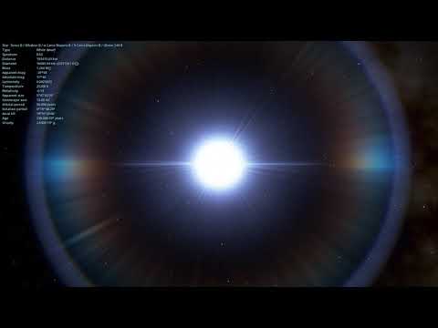 Star Sirius B - (Binary with Sirius A)