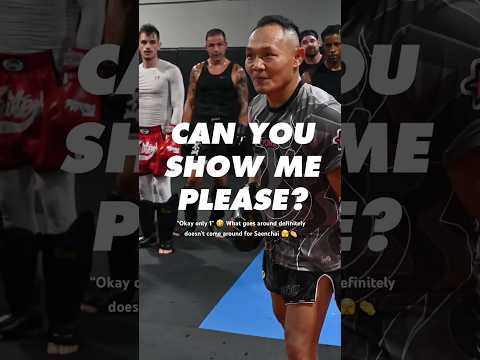 “Okay only 1” 🤣 What goes around definitely doesn’t come around for Saenchai 🫣👏 #shorts