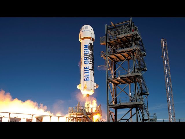 Blue Origin Mission Space Launch - LIVE