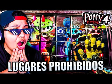 HACKEO POPPY PLAYTIME 4 y ENTRAMOS A LUGARES PROHIBIDOS Y SECRETOS… 😰 | Pathofail