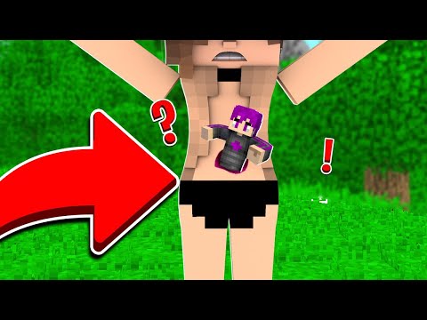 اكتشفت جهاز بيصغر الجسم - داخلت جوا بطن البنات في قرية ماين كرافت...!!؟🔥😱