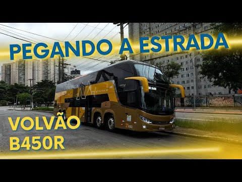 NA ESTRADA COM O VOLVO B450R