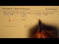 Angle Measurement Concepts and Estimations