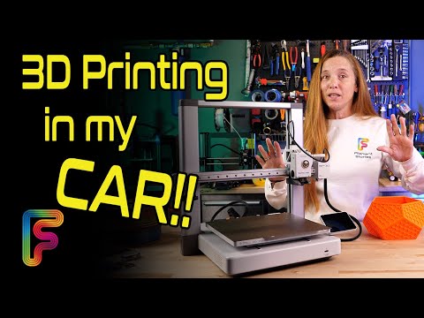 3D Printing in my car!! (With the BambuLab A1) SALE!!