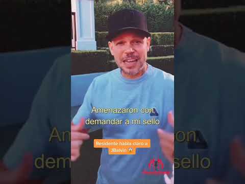 Residente habla bien claro a JBalvin 😱😳😠 #residentevil #jbalvin #hazloviral #music #critica
