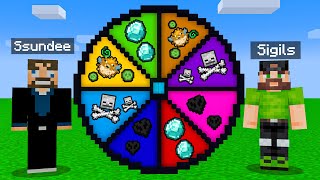 I Made a WHEEL of CHALLENGES for Minecraft