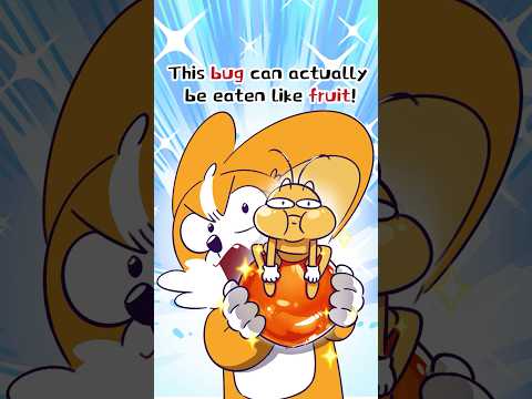 🐜This Bug Can Actually Be Eaten lLike Fruit❗️#shorts #trivia #lightcomics