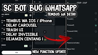 SC BOT BUG WA || DELAY CAROUSEL || TEMBUS BETA & IOS