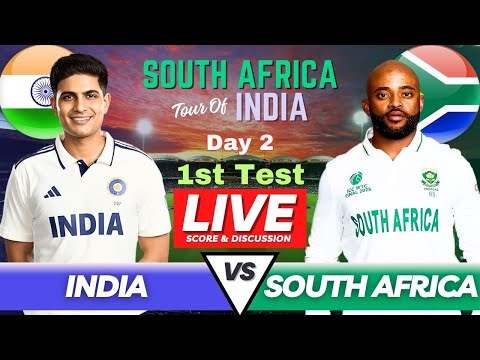 Ind vs SA 1st Test Day 2 Analysis | Live Match Today | India vs South Africa Test Live Match Score