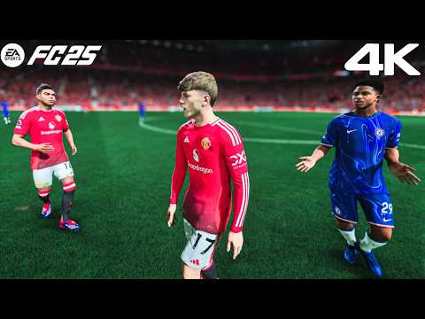 FC 25 - Manchester United vs Chelsea | Premier League  4K