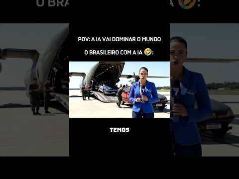 O brasileiro com a IA 🤣 #ai #pov #veo3