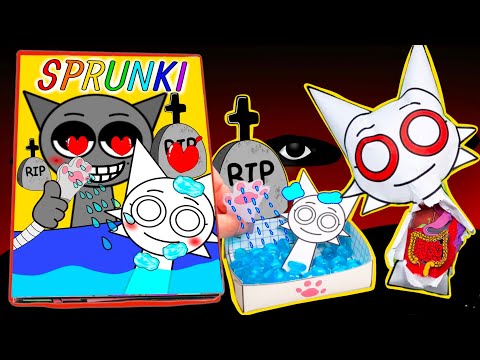 ★🪩MAKING INCREDIBOX SPRUNKI GRAY&WENDA STORY 게임북+WENDA SURGERY SQUISHY PLAY스프런키게임북