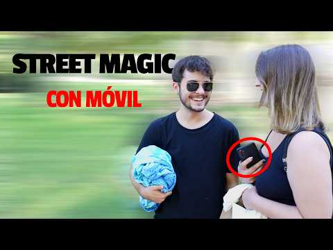 STREET MAGIC con el MÓVIL: Mentalismo y Levitación | Julio Ribera