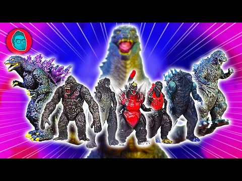 🤩 MEGA UNBOXING de COLECCIÓN de MINI GODZILLAS 🤯 (Bootleg)