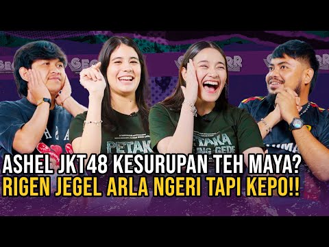 ASHEL JKT48 JADI HOBI NAIK GUNUNG❓😍 RIGEN JEGEL: AJAKIN OM DONG❗