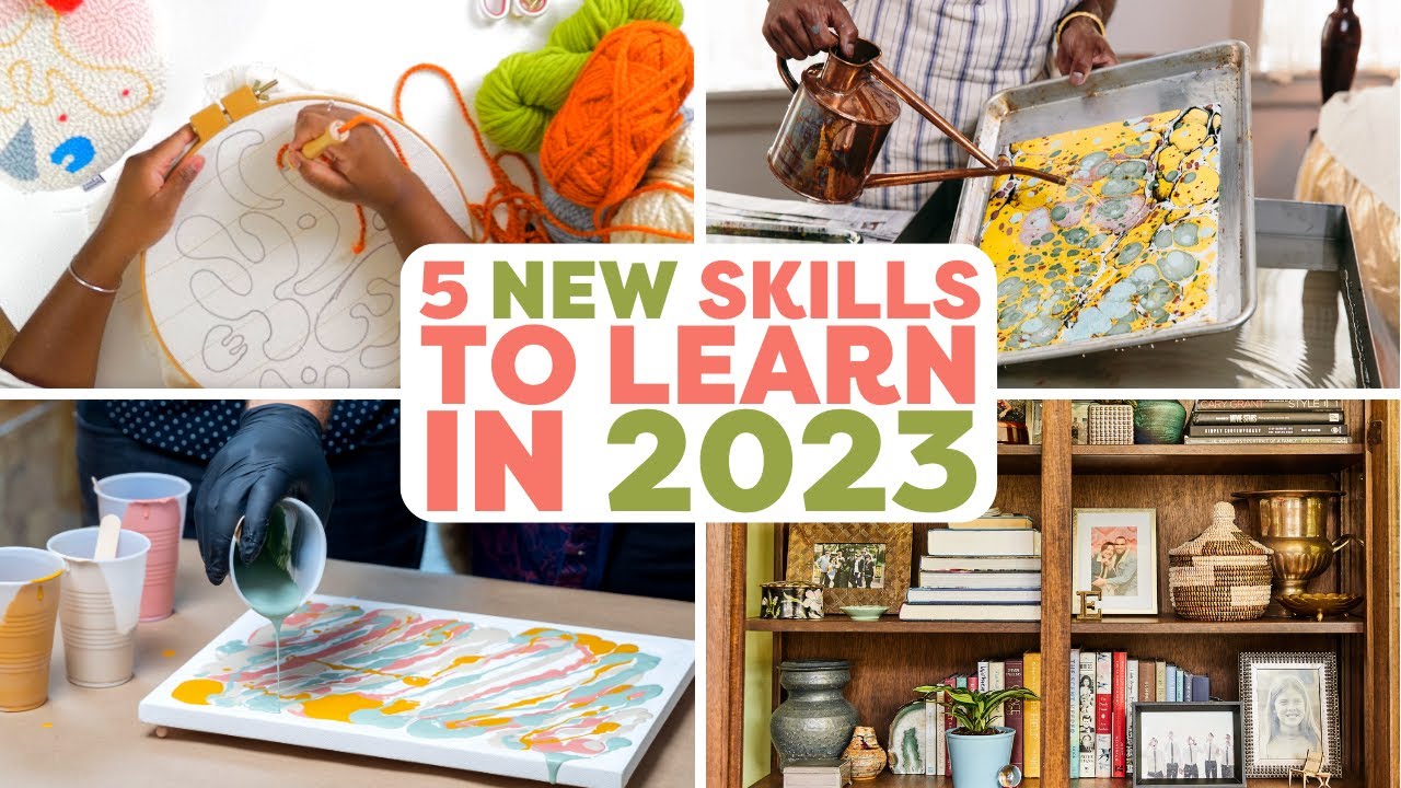 5 New Crafts & Skills to Try This Year