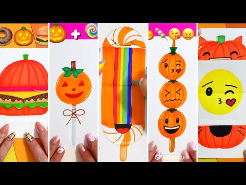 ✨Pumpkin Drawing Ideas 🎃✨ | Beekeen Kids Art