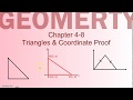 Triangles and Coordinate Proofs
