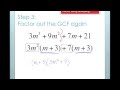 Factoring Polynomials by Grouping