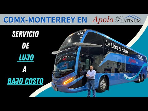 Viaje en Apolo Platinum; la línea más lujosa a bajo costo. #apoloplatinum