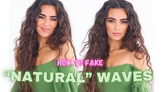 How To Get Big WAVY Hair & Make it Look Natural!