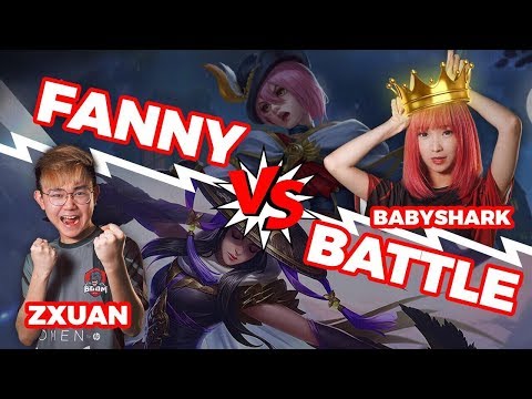 Zxuan VS BabyShark Fanny Battle!!