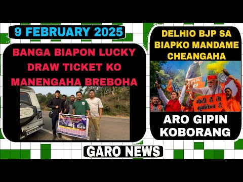 Garo News:9 February 2025/Banga biapon manengjok daode aro Bjp banga biapkon mane katjok