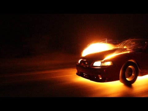 Street racing nitrous backfire!