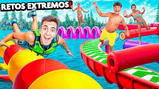 EL ULTIMO en SOBREVIVIR en PRUEBAS EXTREMAS gana 1.000€! *circuito extremo!*