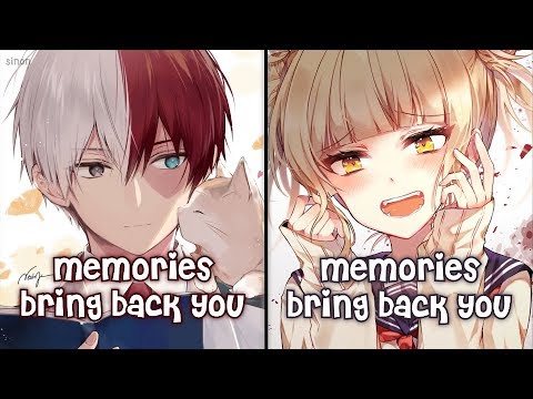 Nightcore - Memories (Switching Vocals) - (Lyrics)