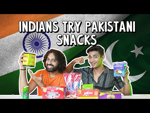 Indians Try Pakistani Snacks | Ok Tested