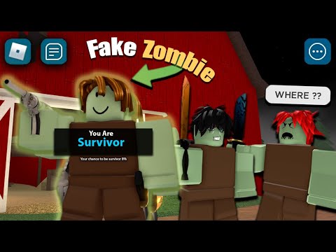 Murder Mystery 2 Funny Moments (FAKE ZOMBIE) #2