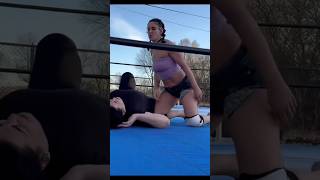 Kate with the Chokeslam on Dirty Debbie