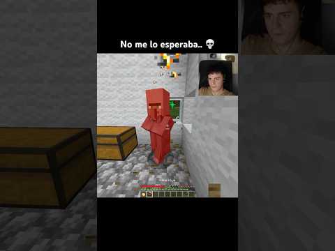Un aldeano en mi cama y.. 💀🫵🏼 #minecraft #shorts #viral