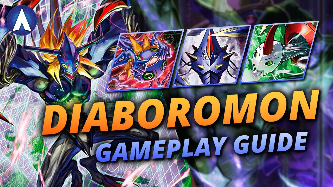 THERES TOO MANY OF THEM!!! Diaboromon ACE Deck Gameplay Guide | Digimon Card Game BT17