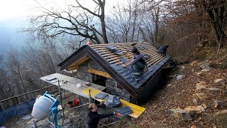 Finishing Touches to the New Stone Building!