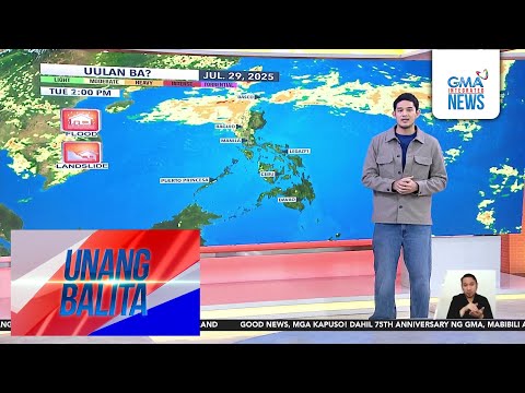 Weather update as of 6:13 AM (July 29, 2025)